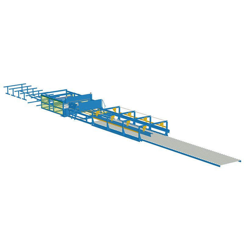 Pneumatic wire hanging automatic mesh out of the mesh steel mesh welding machine