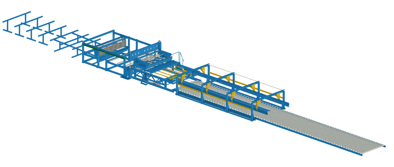 Full Automatic High Speed Wire Mesh Panels Welding Machine