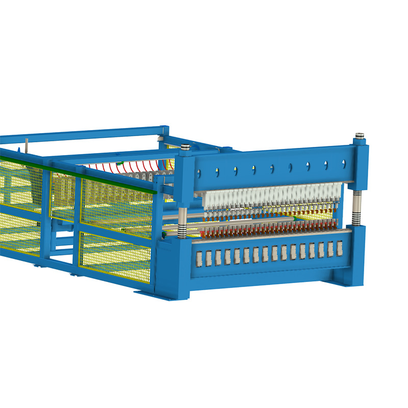 Pneumatic wire hanging automatic mesh out of the mesh steel mesh welding machine