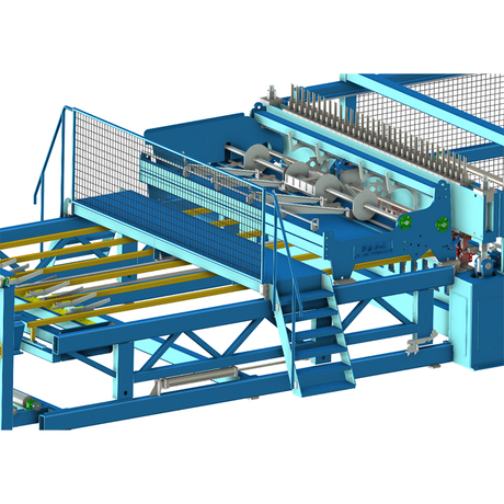Mechanical Wire Hanging Automatic Mesh Out of The Mesh Steel Mesh Welding Machine
