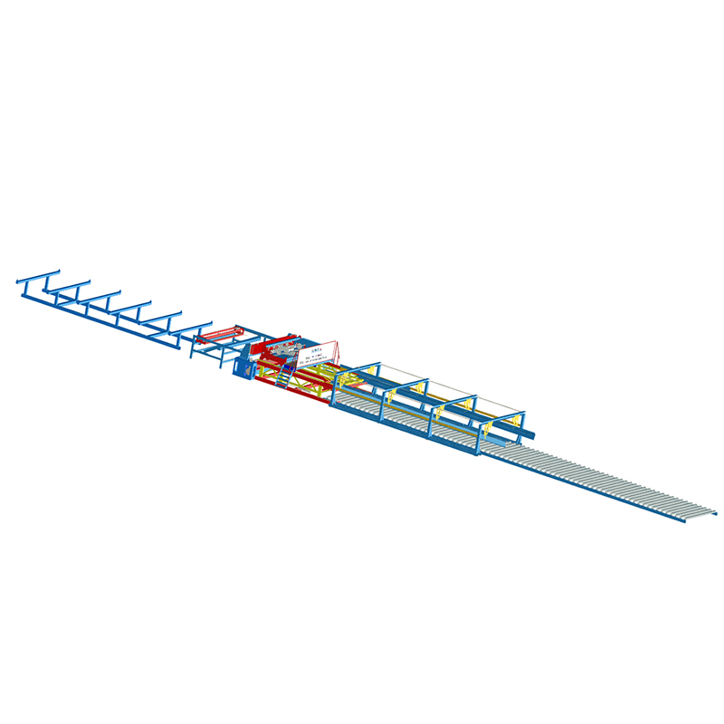 Mechanical automatic feeding and automatic mesh delivery steel mesh welding machine